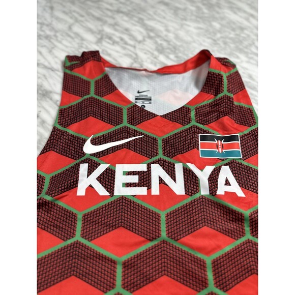 Nike DRI FIT ADV Team Kenya Aeroswift Mens XL Running Singlet CK3470 602 NEW - Picture 4 of 7